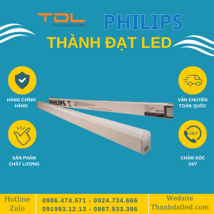 Bộ máng đèn led T8 BN012c G3 20w 10w