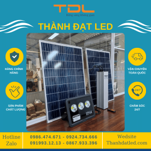 Đèn pha năng lượng dự án 80w 100w 60ah 72ah 84ah 96ah 102ah