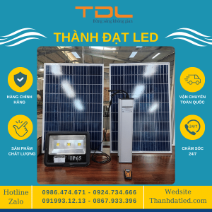 Đèn pha năng lượng dự án 80w 100w 60ah 72ah 84ah 96ah 102ah